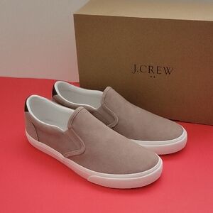J. Crew Men's Suede Slip-On Loafers